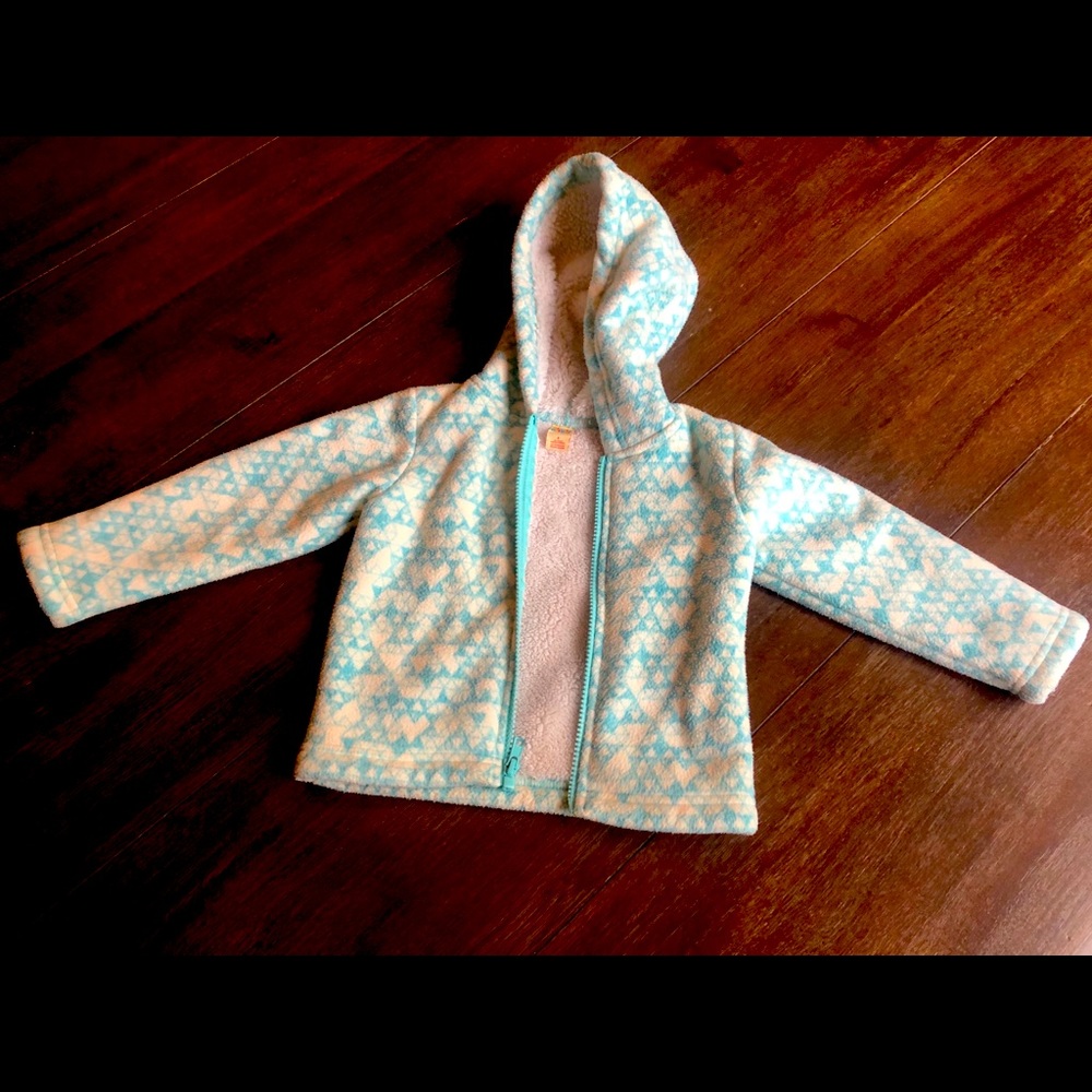 2T jacket with hood and zipper